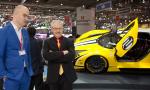 With Granstudio's Lowie Vermeersch on SCG003C stand at 2015 Geneva Motor  Show
